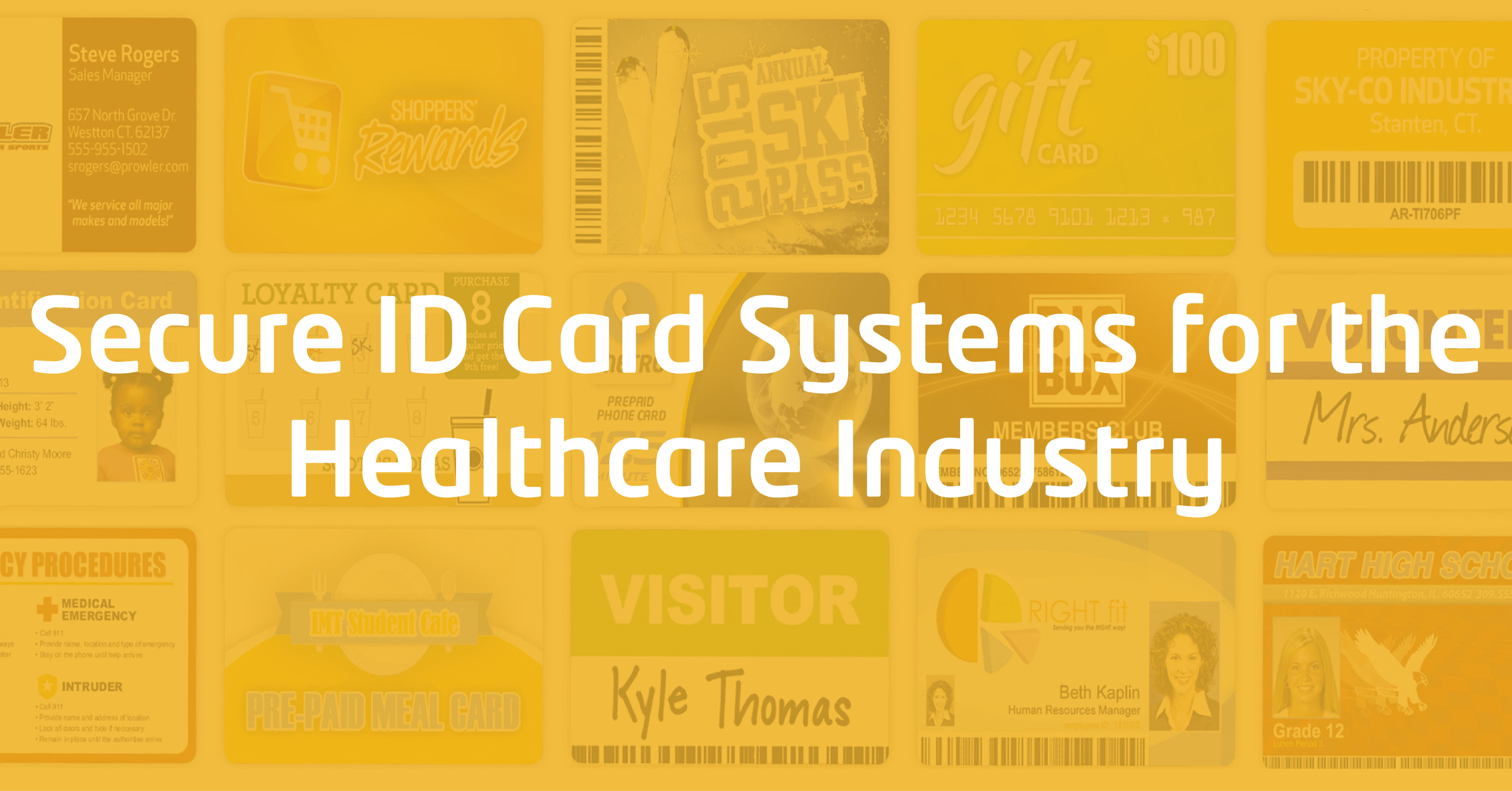 Secure ID Card Systems for the Healthcare Industry IDville